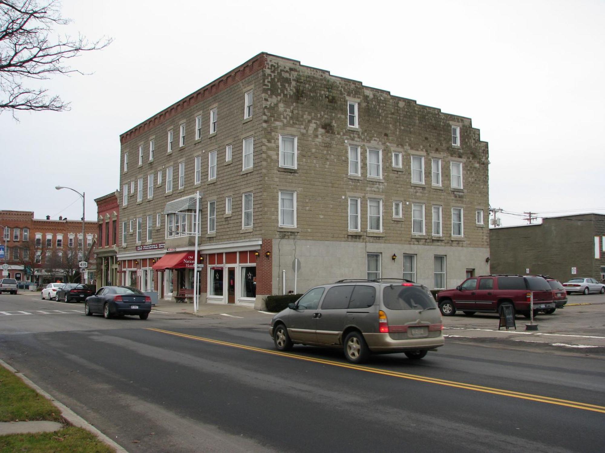Old National Hotel Bath Exterior foto
